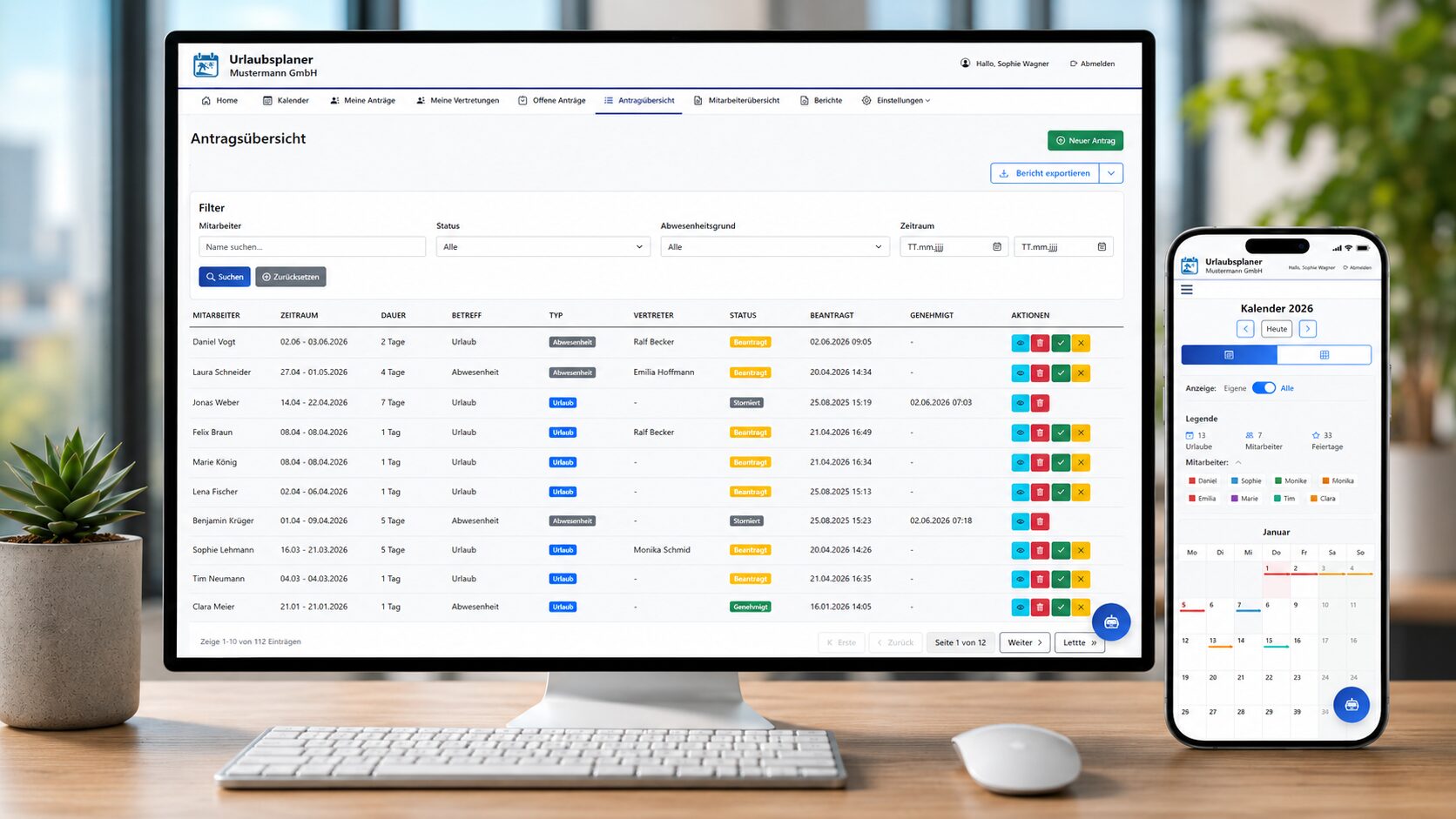 NAVATO Urlaubsplaner – Digitale Urlaubsverwaltung NAVATO Urlaubsplaner – Digitale Urlaubsverwaltung für Unternehmen mit mobiler Antragstellung, Vertretungsmanagement und Kalenderübersicht